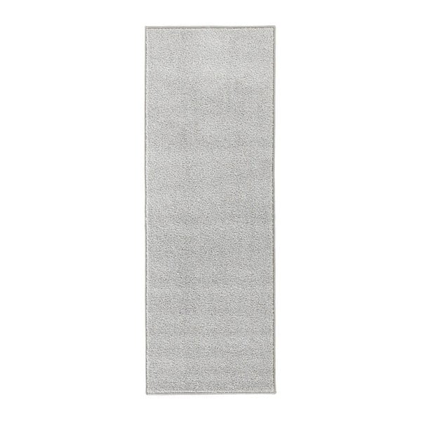 Hellgrauer Läufer 80 x 300 cm Pure - Hanse Home