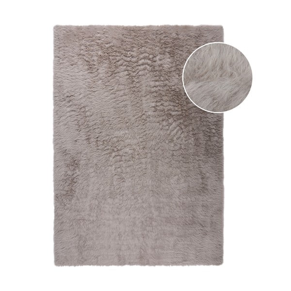 Braunes Kunstfell, 120 × 170 cm Alpine Faux Fur - Flair Rugs