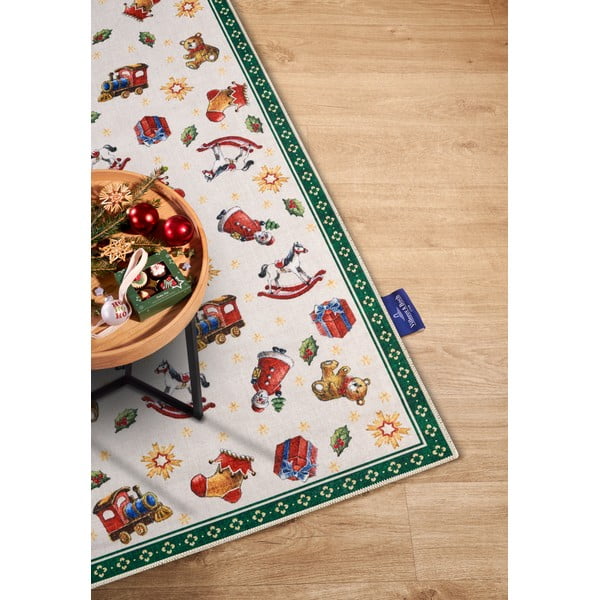 Grüner Läufer mit Weihnachtsmotiv, 80 x 200 cm Toy's Delight Green Christmas - Villeroy&Boch-image-2