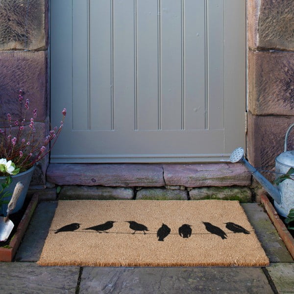 Fußmatte aus Kokosfasern, 60 x 90 cm Birds On a Wire - Artsy Doormats-image-3