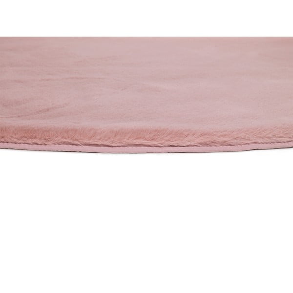 Rosa Teppich ø 120 cm Fox Liso – Universal-image-2
