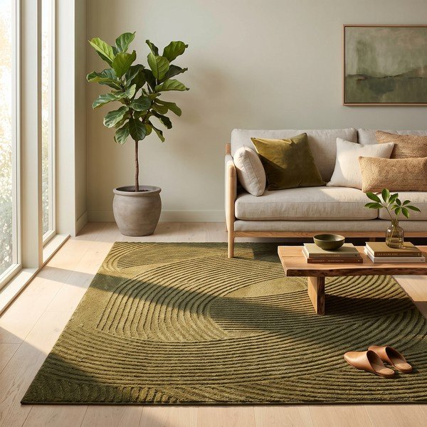 Grüner Teppich 120x170 cm Zephyr – ESTE-image-4