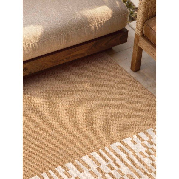 Cremefarben/in Naturfarbe, Teppich für den Innen- und Außenbereich, 200 × 300 cm Haringey Acacia - Ted Baker-image-3