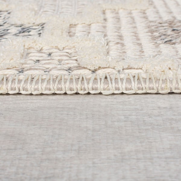 Grau-beiger, waschbarer Teppich, 155 × 230 cm Graysen - Flair Rugs-image-4