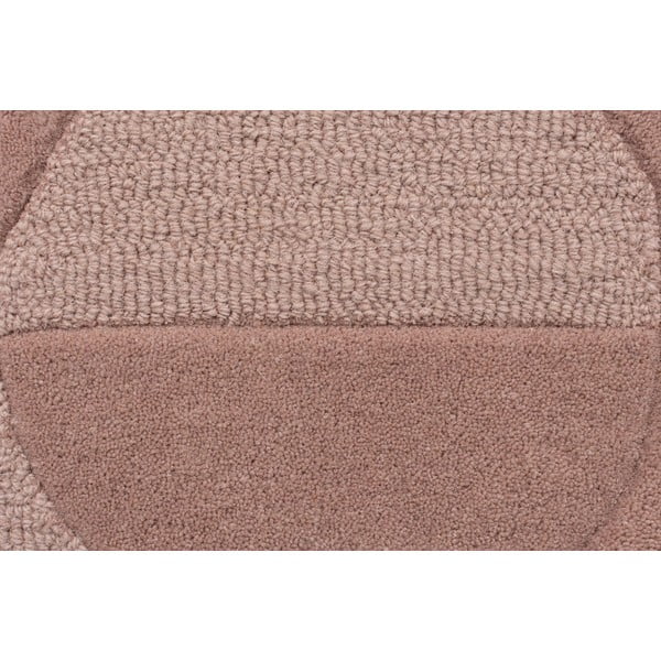 Rosa Wollteppich 120 × 170 cm Gigi - Flair Rugs-image-3