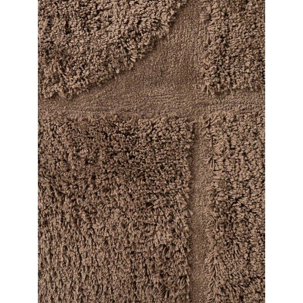 Brauner, handgewebter runder Teppich, Ø 150 cm Lambeth Jasper - Ted Baker-image-4