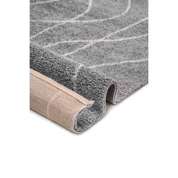 Grauer Teppich 80 × 150 cm Routa - Universal-image-2