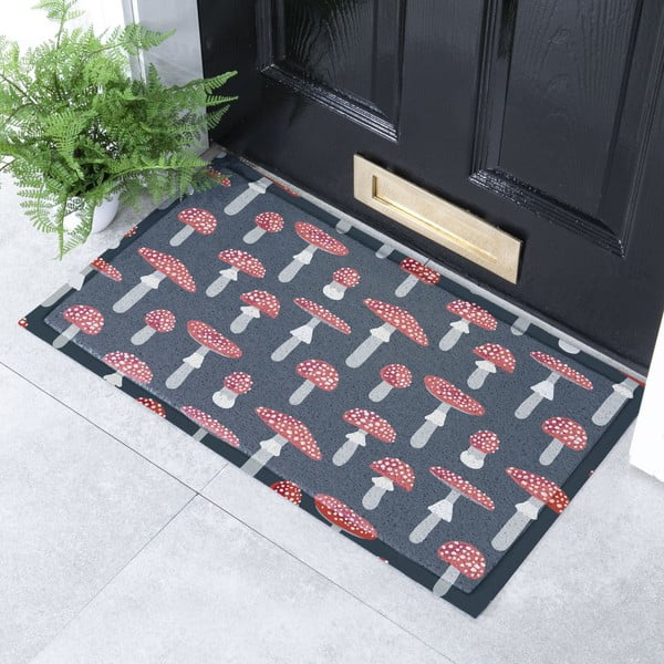 Fußmatte 40 x 70 cm Agaric Mushroom - Artsy Doormats-image-1