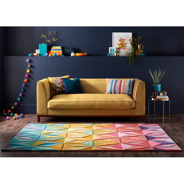 Handgewebter Wollteppich 200 × 290 cm Reverie - Flair Rugs-image-1