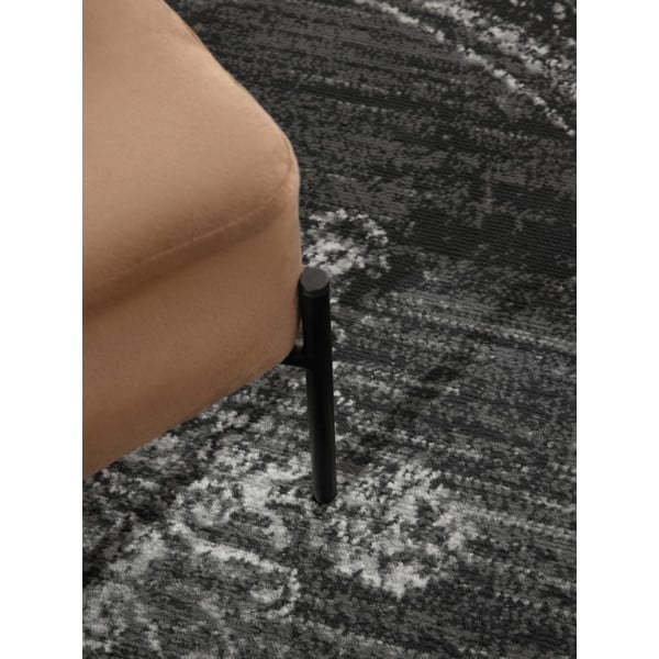 Grauer runder Teppich, Ø 120 cm Gloria Lydia - Hanse Home-image-3