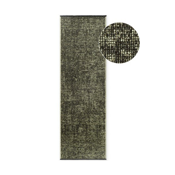 Grüner Läufer 80 × 250 cm Prisma - Elle Decoration-image-2