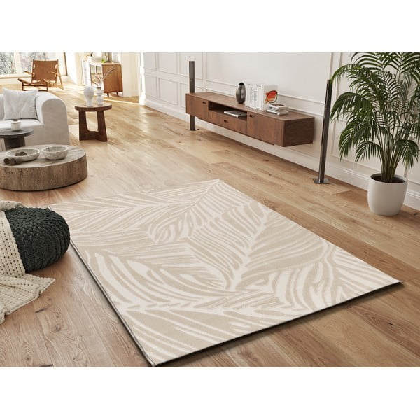 Cremefarbener Teppich 133 x 190 cm Sensation - Universal-image-1