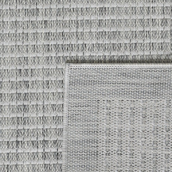 Hellgrauer runder Teppich für den Innen- und Außenbereich, Ø 200 cm Giza 1410 - Ayyildiz Carpets-image-3