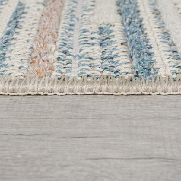 Elfenbeinfarbener waschbarer Teppich 78x150 cm Clementine Multi – Flair Rugs-image-4