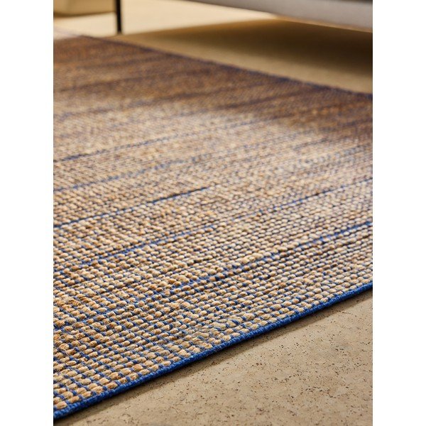 Blauer handgewebter Teppich 120x170 cm Hurley – MADE-image-2