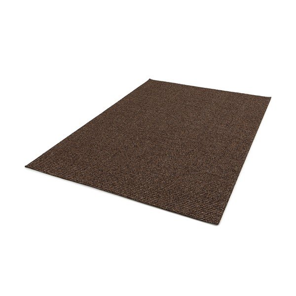 Dunkelbrauner, waschbarer Teppich, 120 × 170 cm Lumen Liso - Universal-image-3