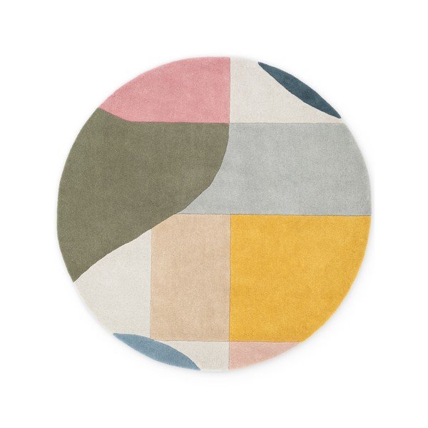 Handgewebter runder Wollteppich, Ø 160 cm Westminster Curzon - Ted Baker