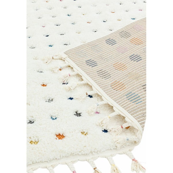 Beige Teppich 80x150 cm Dotty Multi – Asiatic Carpets-image-1