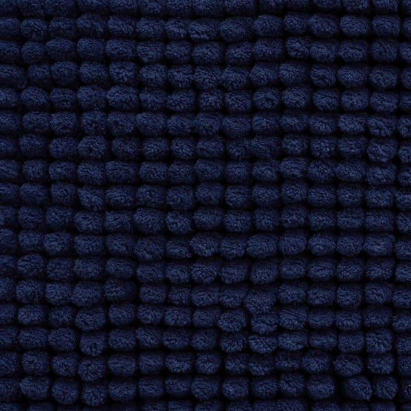 Dunkelblaue Badezimmermatte, 50 × 80 cm Bobble - Catherine Lansfield-image-3