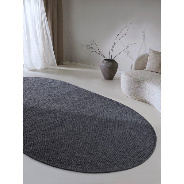 Dunkelgrauer handgewebter Teppich 160x230 cm Francois – Villeroy&Boch-image-1
