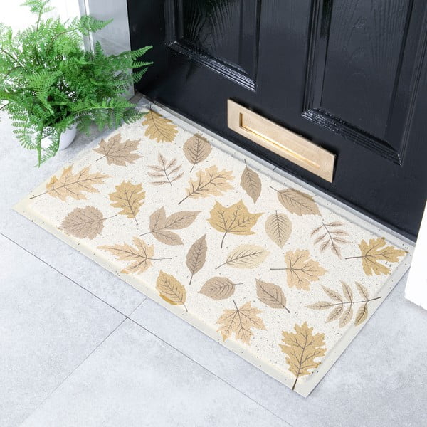 Fußmatte 40 × 70 cm Autumn Neutral Leaves - Artsy Doormats-image-1