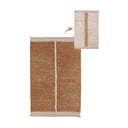 Baumwollteppich in Beige-Ziegelrot, 170 × 240 cm Duetto Toffee - Lorena Canals