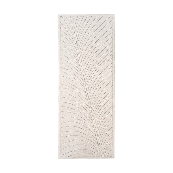 Cremefarbener Läufer für den Innen- und Außenbereich, 80 × 250 cm Nova 1204 - Ayyildiz Carpets