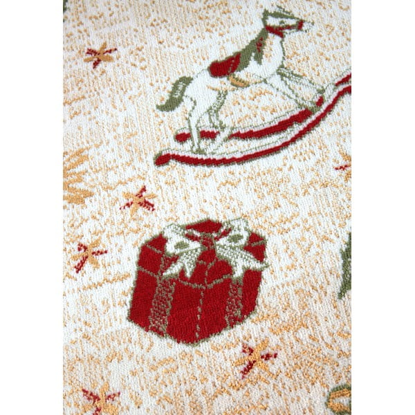 Grüner Läufer mit Weihnachtsmotiv und Baumwollanteil, 80 x 200 cm Toy's Delight Green Christmas - Villeroy&Boch-image-3