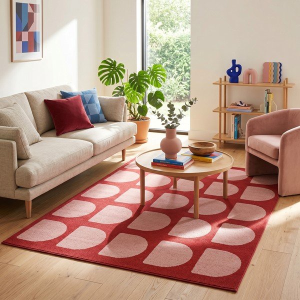 Roter/rosa Teppich, 160 × 230 cm Pomegranate - ESTE-image-4