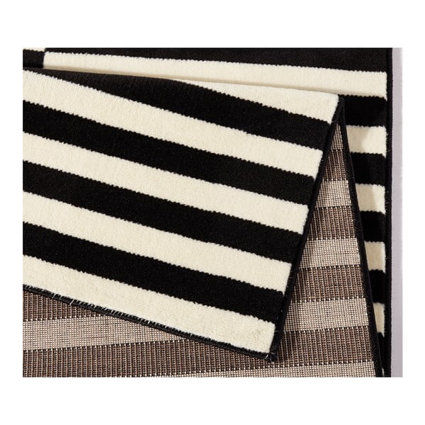 Schwarzer/cremefarbener Teppich, 80 × 150 cm Gloria - Hanse Home-image-3
