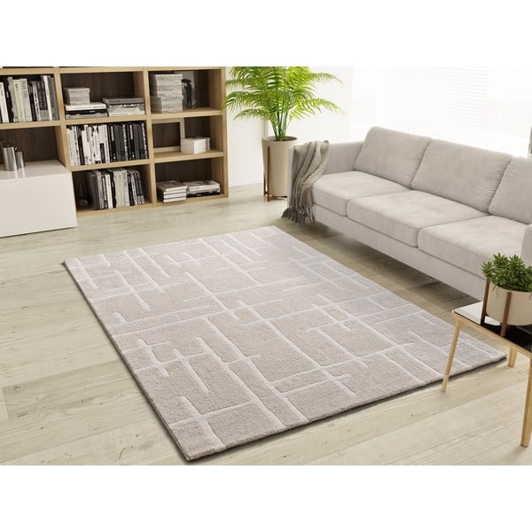 Beiger Teppich 160 x 230 cm Caledonia - Universal-image-2