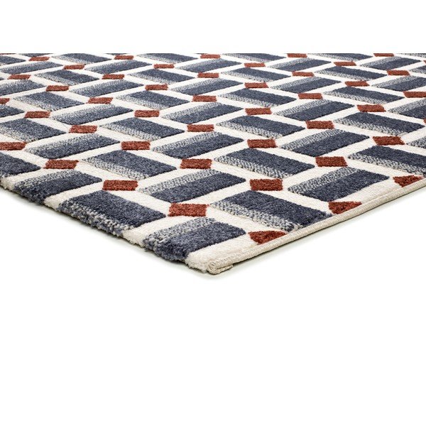 Blauer Teppich 133 × 190 cm Amara - Universal-image-3