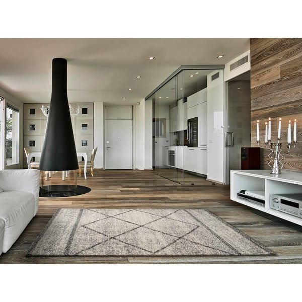Grauer Teppich 160x230 cm Kasbah Gris – Universal-image-1