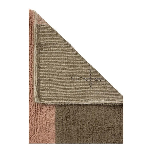 Handgewebter Teppich 80x230 cm Chroma Dusty Pink – Lorena Canals-image-4