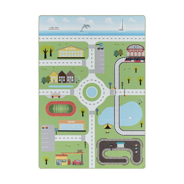 Grüner Kinderteppich 120 x 170 cm Play - Ayyildiz Carpets