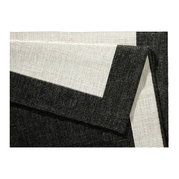 Schwarzer/beige Teppich für Innen- und Außenbereiche 120x170 cm Panama – Hanse Home-image-3
