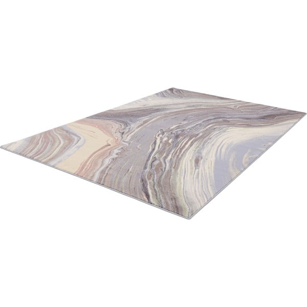 Grauer Wollteppich 133 × 180 cm Agate - Agnella-image-4