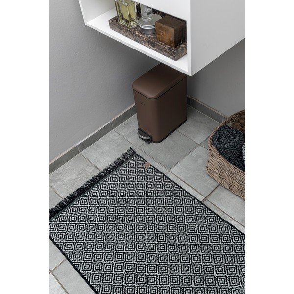Schwarze Badematte 50x80 cm Morocco – Mette Ditmer Denmark-image-2