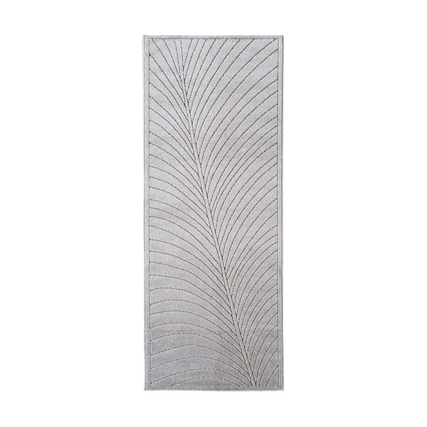 Laufmatte für drinnen und draußen in Silber, 80 x 250 cm Nova 1204 - Ayyildiz Carpets