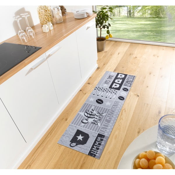 Grauer Läufer, 50 x 150 cm Its Time for Espresso - Hanse Home-image-1