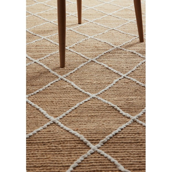 Handgewebter Jute-Teppich in Naturfarbe, 80 x 150 cm Kunu - Hanse Home-image-3