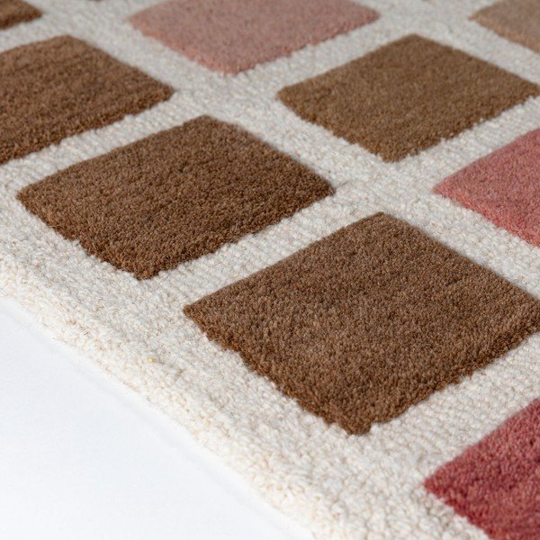 Rosa, handgewebter Wollteppich, 160 × 230 cm Renga Wool - Flair Rugs-image-2