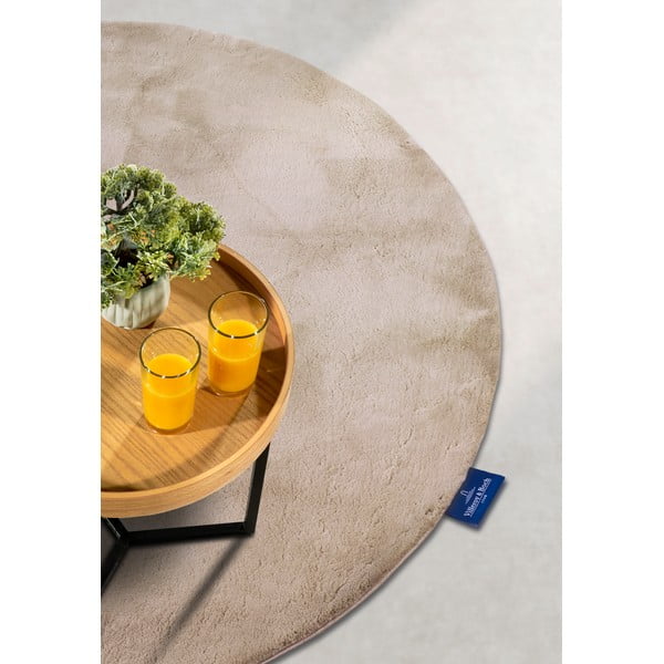 Cremefarbener runder Teppich, Durchmesser 200 cm Leon - Villeroy&Boch-image-2