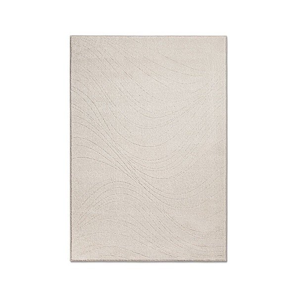 Cremefarbener Teppich 160 x 230 cm Kagera - Micadoni