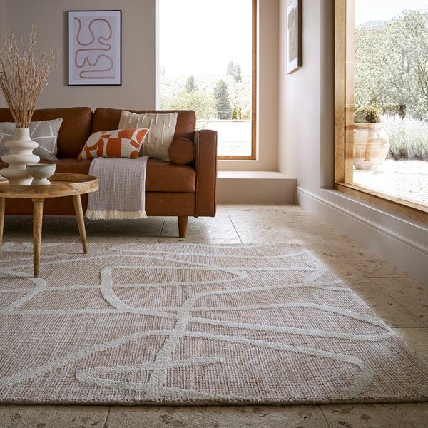 Beiger Teppich 200 × 300 cm Micah - Flair Rugs-image-1