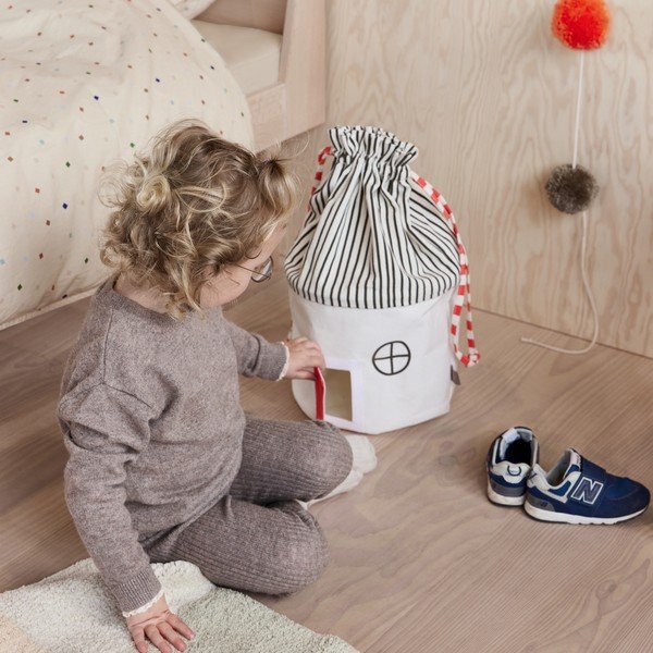 Kinderteppich aus Baumwolle, 84 × 168 cm Chess - OYOY Mini-image-2