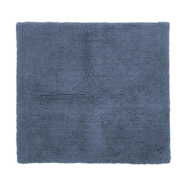 Blauer Badezimmerteppich, 60 x 60 cm Luca - Tiseco Home Studio