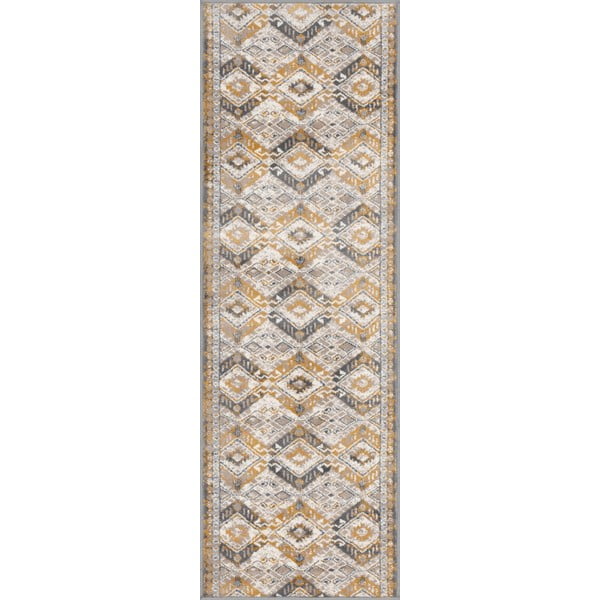 Beigefarbener Läufer 67 × 200 cm Soft Eman - FD