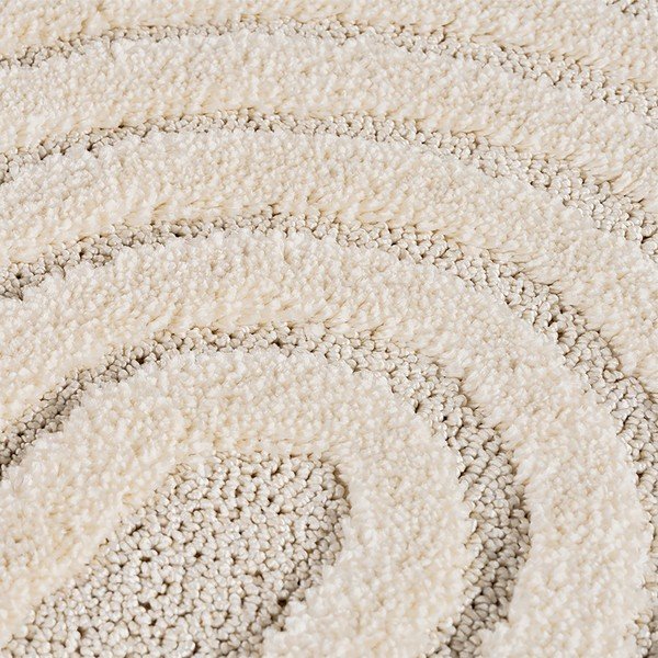 Cremefarbener runder Teppich, Durchmesser 120 cm Art 1122 - Ayyildiz Carpets-image-3