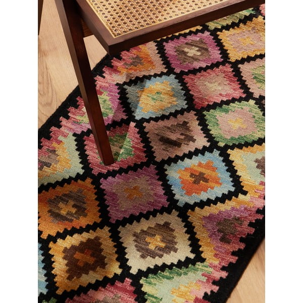 Doppelseitiger/handgewebter Läufer aus Wolle, 60 x 190 cm Kamal Zara - Hanse Home-image-3